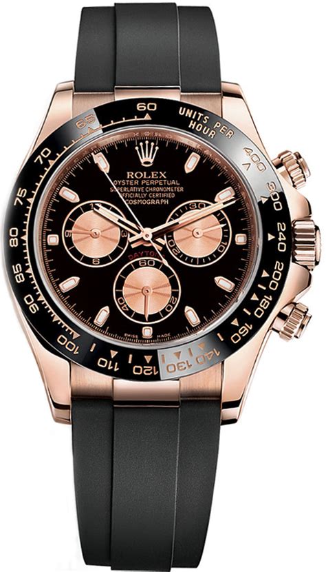 rolex daytona caoutchouc